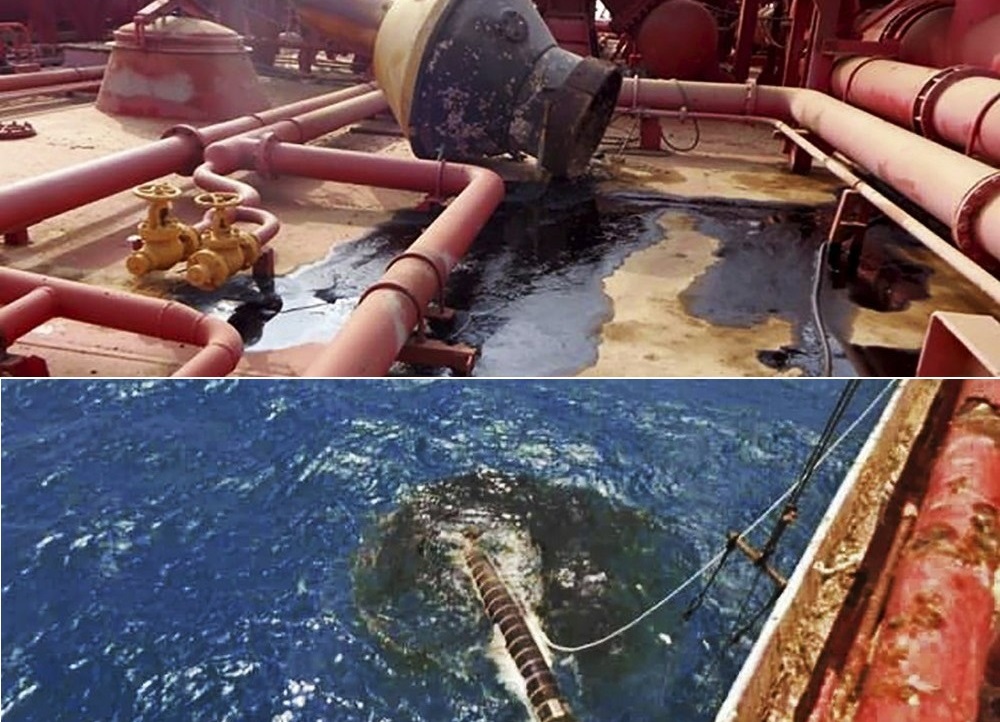 التسربات والتآكل وانحدار تماسك الهيكل عوامل تنذر بكارثة غير مسبوقة في البحر الأحمر