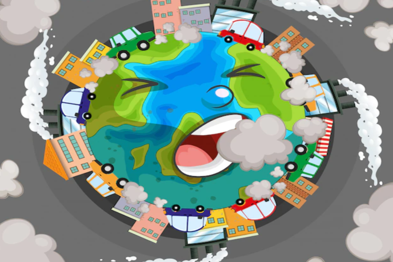 تؤدي زيادة عدد سكان الأرض إلى تزايد الأنشطة الإنسانية عليها ما يعمق أزمات البيئة والمناخ (فريبكس)