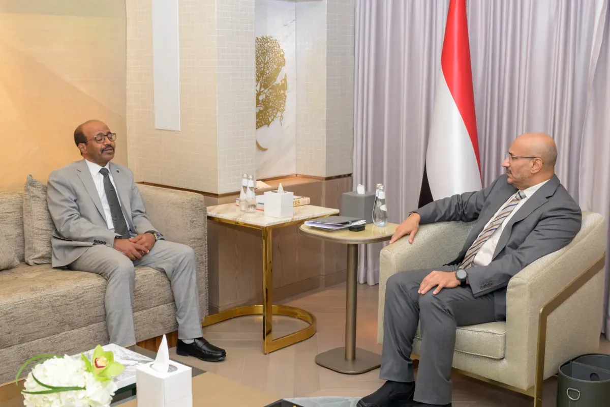 طارق صالح يبحث مع وزير النفط والمعادن استقرار إمدادات المشتقات النفطية