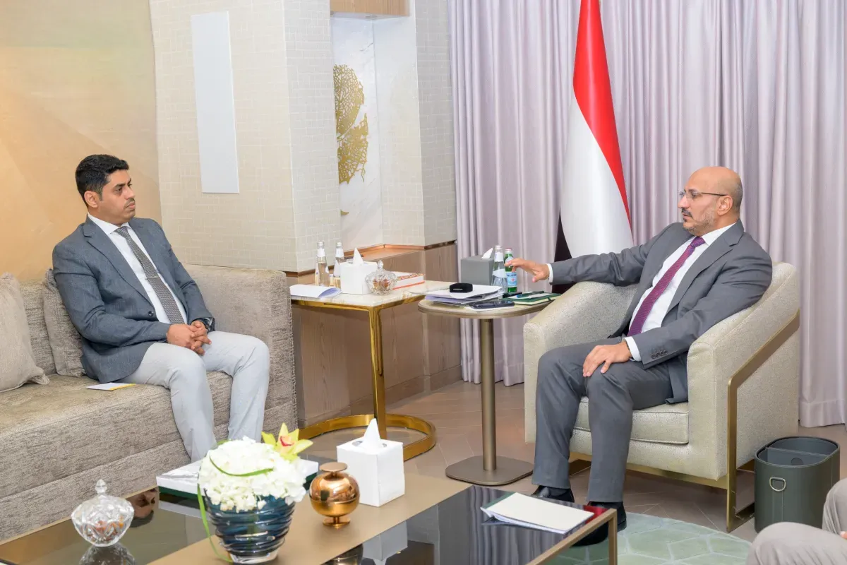 خلال لقائه وزير حقوق الإنسان.. طارق صالح يدعو لإيصال صوت الضحايا اليمنيين إلى المحافل الدولية