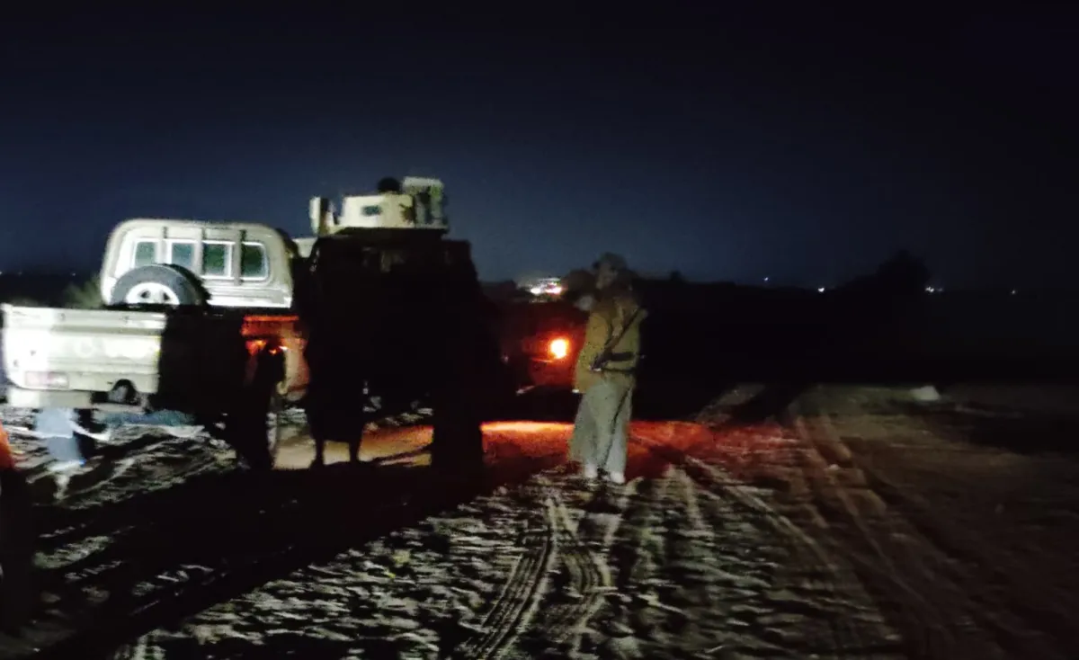 انفجار عبوة ناسفة يستهدف طقماً للمقاومة على خط مأرب–العبر ونجاة أفراده