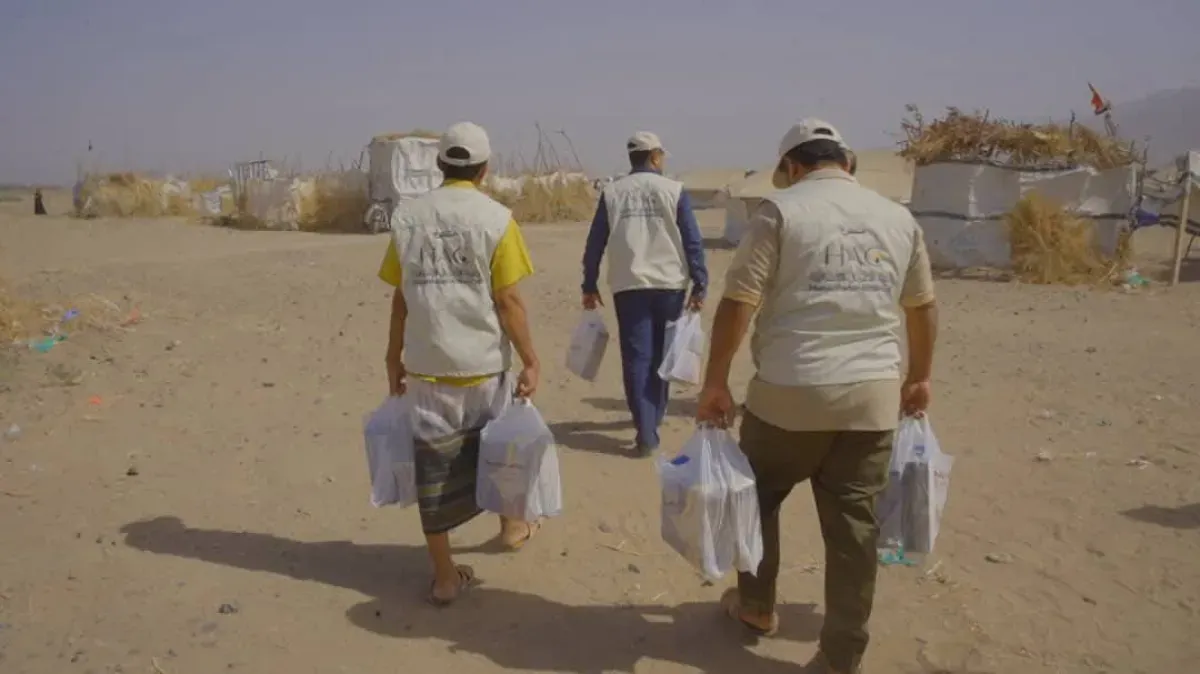 إنسانية المقاومة تواصل تنفيذ مشروع "تمرة إفطار" في الساحل الغربي