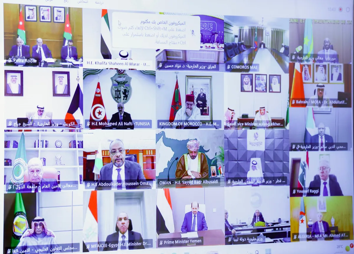 اجتماع وزاري عربي طارئ يدين الاعتداءات الإيرانية ويؤيد خيار الرد