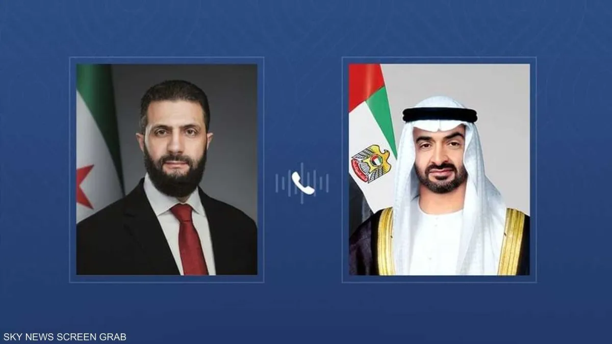 الإمارات وسوريا تشددان على الحوار لمعالجة أزمات المنطقة
