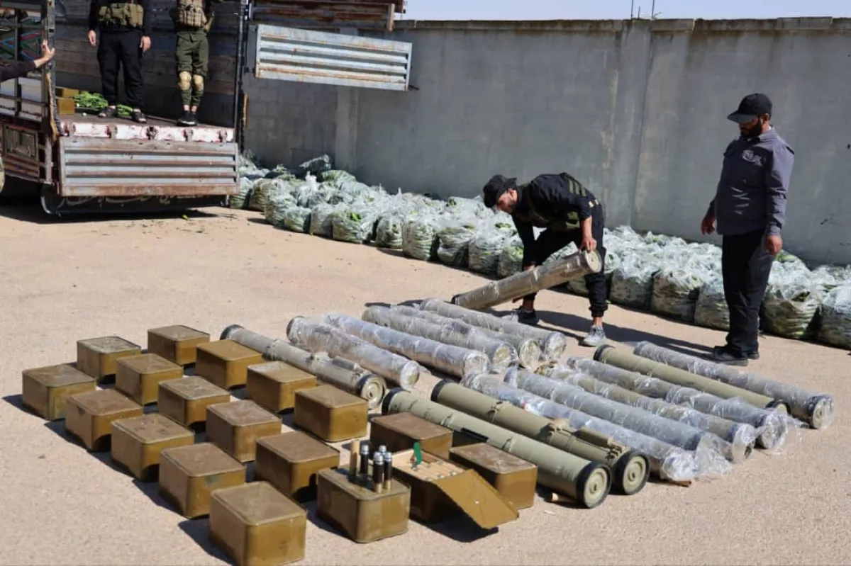 الأمن السوري يضبط شحنة أسلحة معدة للتهريب على الحدود مع لبنان