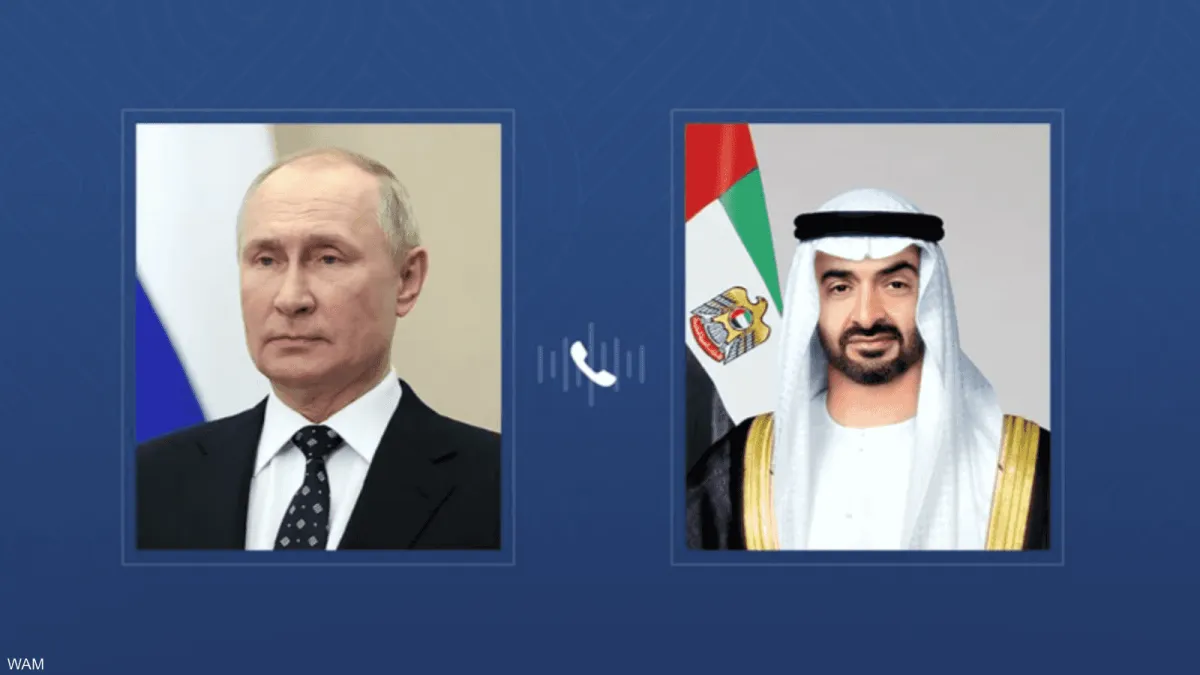 الإمارات وروسيا تبحثان التصعيد وتأثيره على الاقتصاد العالمي