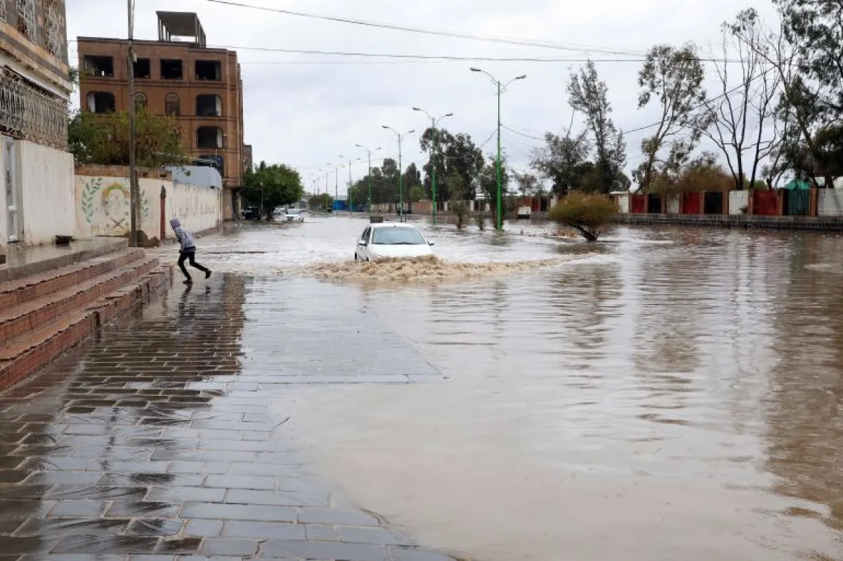 أمطار قياسية تضرب اليمن بأعلى معدل منذ 5 سنوات وخسائر السيول تتجاوز نصف مليار دولار في تعز