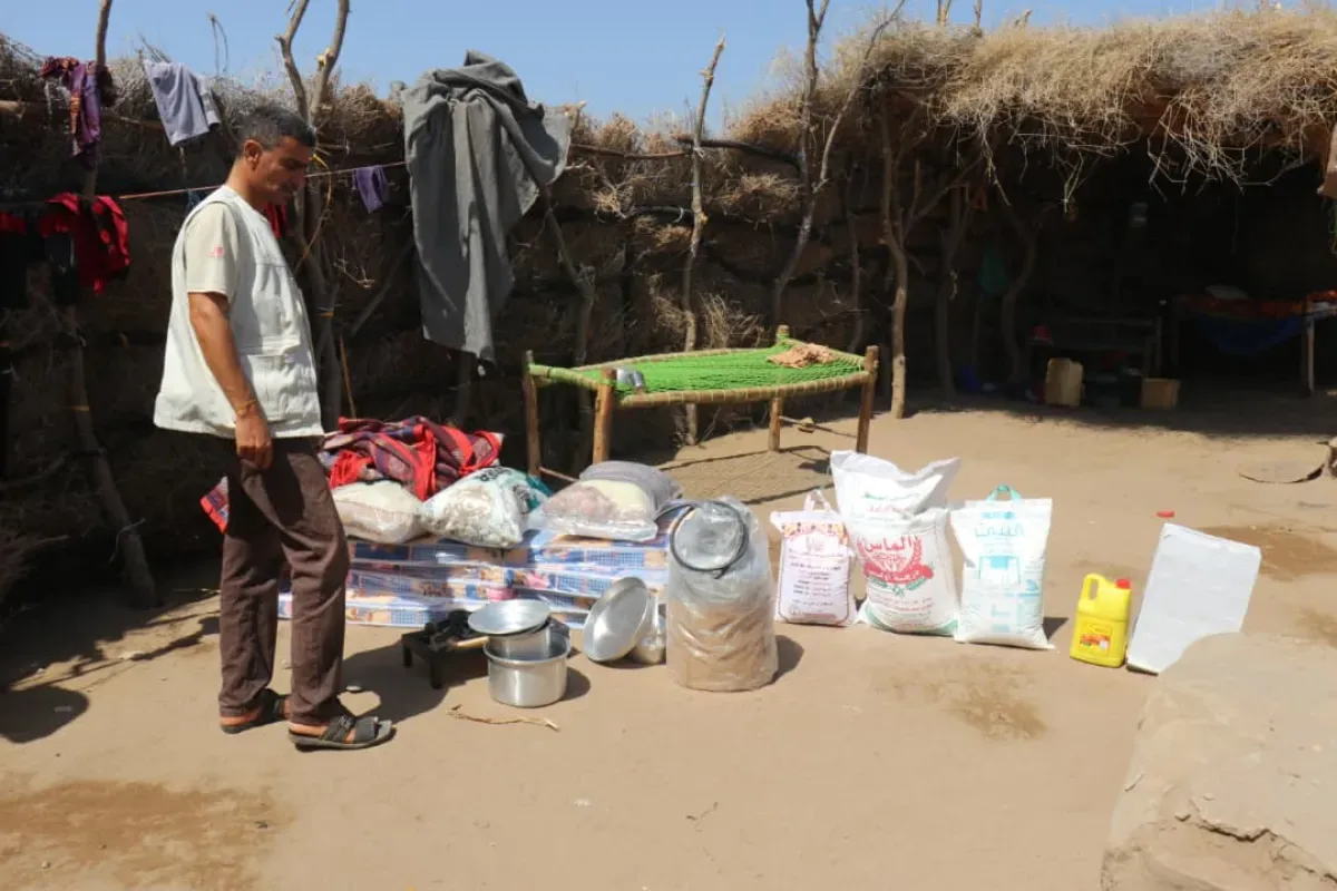 إنسانية المقاومة الوطنية تغيث أسرًا متضررة من احتراق منازلها في الخوخة