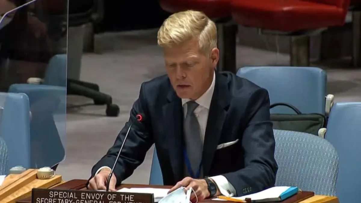 في إحاطته أمام مجلس الأمن.. غروندبرغ: اليمن مهدد بتداعيات التصعيد الإقليمي رغم الهدوء النسبي