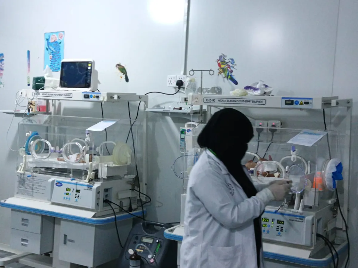 مأرب.. المستشفى السعودي الميداني يقدم أكثر من 40 ألف خدمة طبية مجانية سنوياً