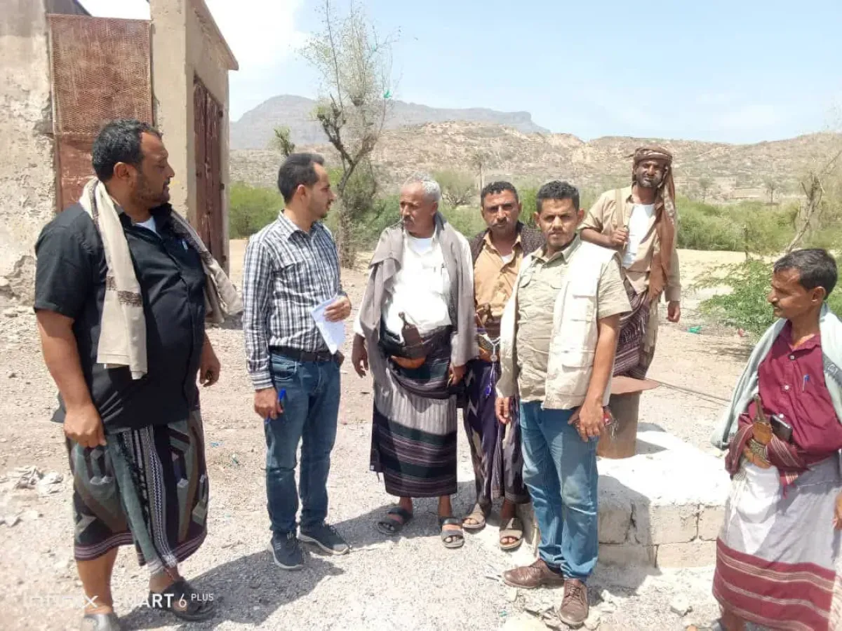 مدير الوازعية يبحث مع مؤسسة "بناء" سبل استئناف مشاريع المياه المتعثرة