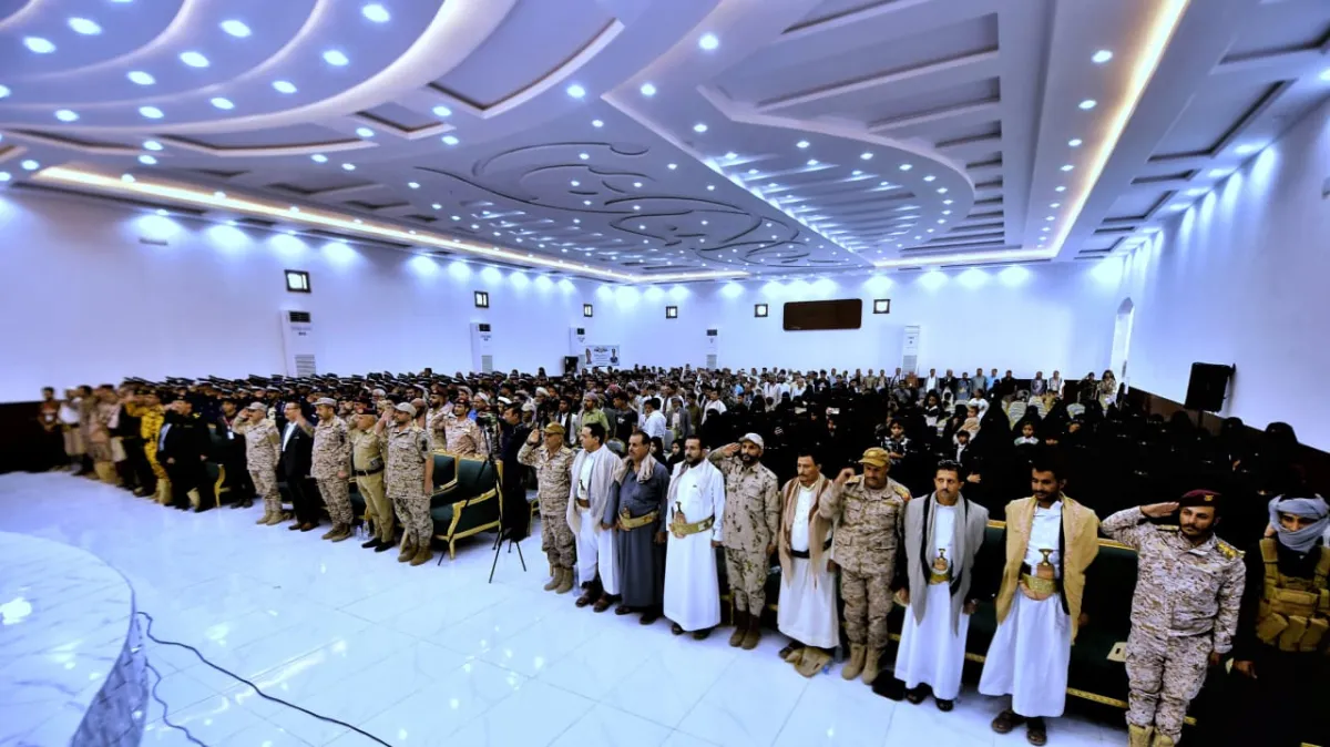 مأرب تحتفي بخريجي كلية الطيران والدفاع الجوي من أبناء إب تزامناً مع العيد الوطني للوحدة