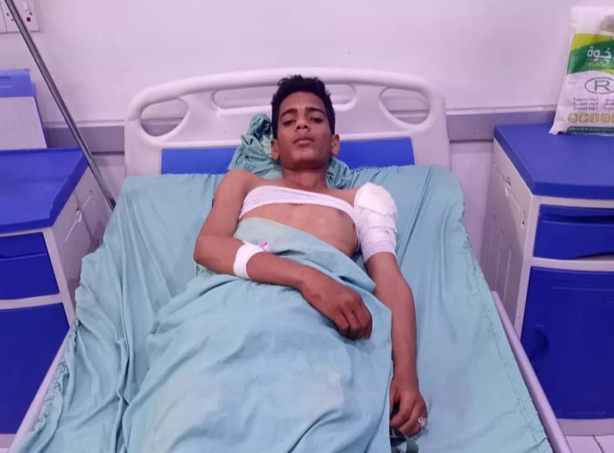 إصابة مدني إثر قصف حوثي استهدف منازل مأهولة في مديرية المسيمير بلحج