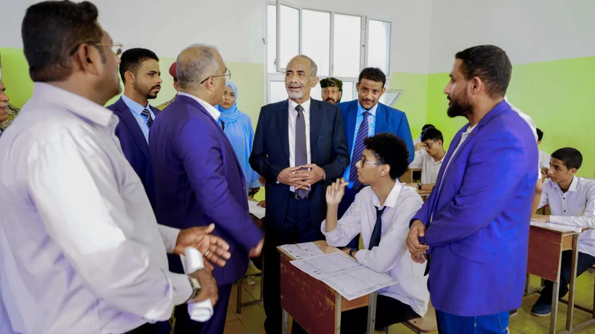 الصبيحي يدشّن اختبارات الثانوية العامة لأكثر من 93 ألف طالب وطالبة في المحافظات المحررة