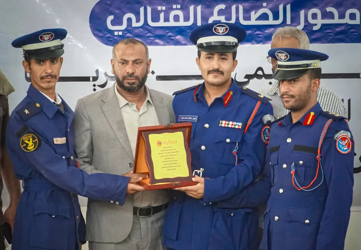 القبة يكرم خريجي كلية الطيران والدفاع الجوي من منتسبي محور الضالع