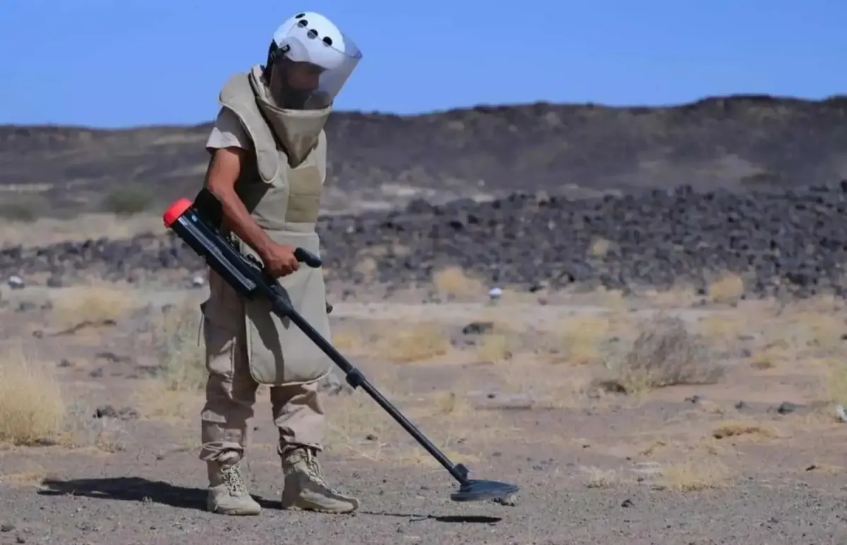 «مسام» ينتزع أكثر من 4600 لغم وذخيرة حوثية منذ مطلع يونيو