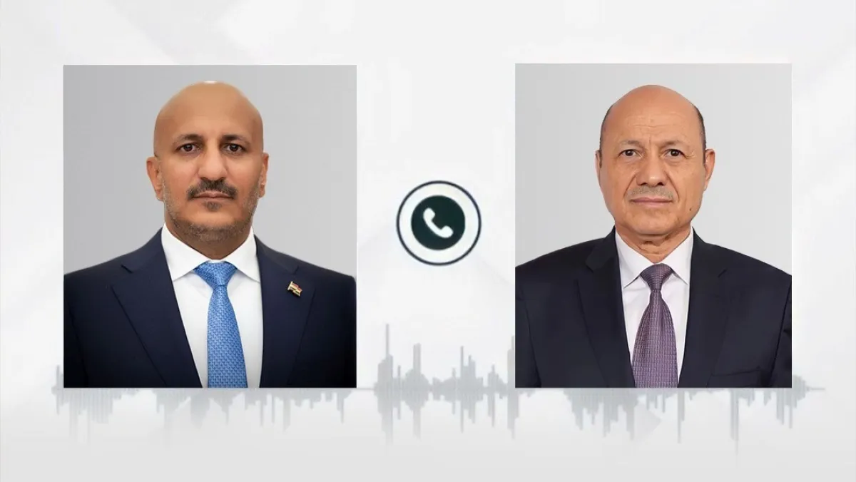 العليمي يبحث مع طارق صالح مستجدات الساحل الغربي ويشيد بجاهزية القوات المرابطة