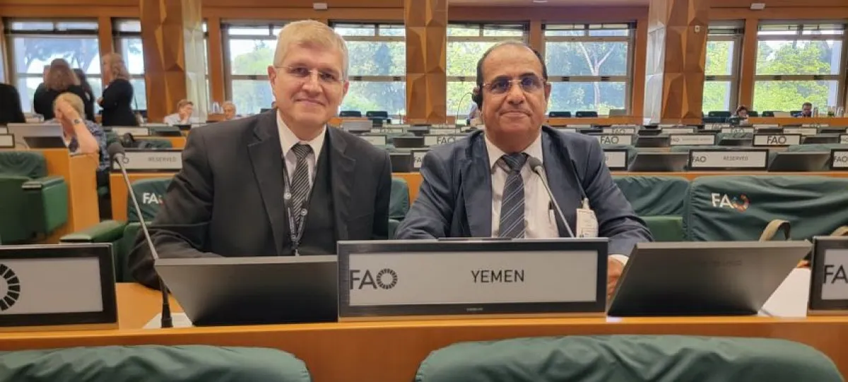 اليمن يعزز حضوره الدولي بانتخابه نائباً لرئيس إقليم الشرق الأدنى في روما