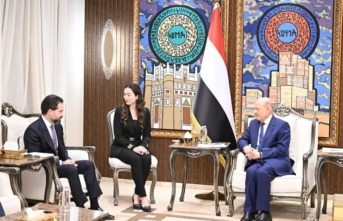 العليمي: إيران تتحمل مسؤولية دعم الحوثيين وتحدي قرارات مجلس الأمن