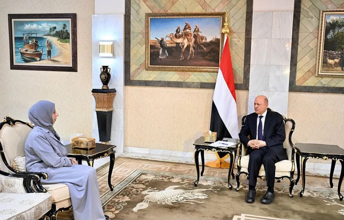 أفراح الزوبة تؤدي اليمين.. والعليمي: لا مكان للدبلوماسية التقليدية في مواجهة المشروع الحوثي الإيراني