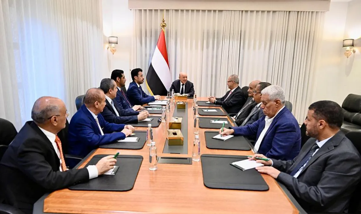 العليمي يشيد بالتحالف البحري بقيادة السعودية: حماية باب المندب مسؤولية جماعية ورسالة حازمة للحوثيين
