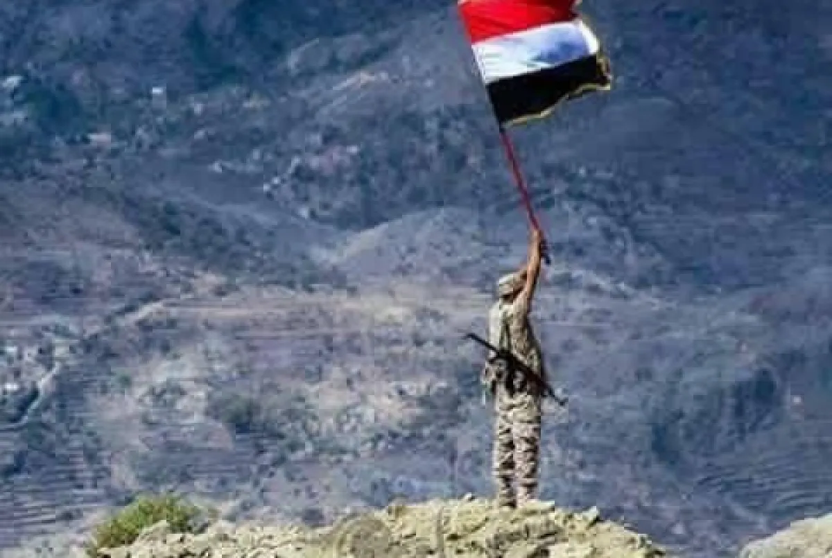 القوات المسلحة تحرر 5 تباب استراتيجية في جبهة حيفان جنوب تعز