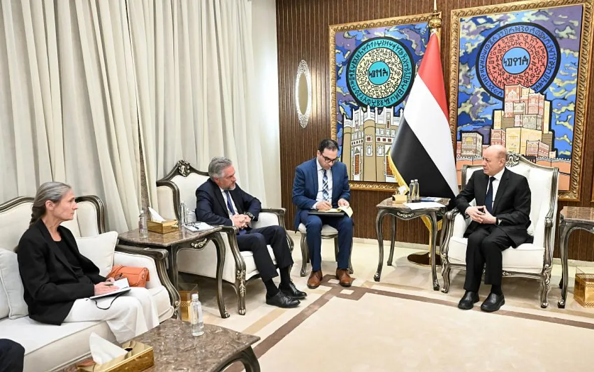 العليمي للاتحاد الأوروبي: لا نريد تحويل باب المندب إلى هرمز آخر أو اليمن إلى منصة ابتزاز إيرانية