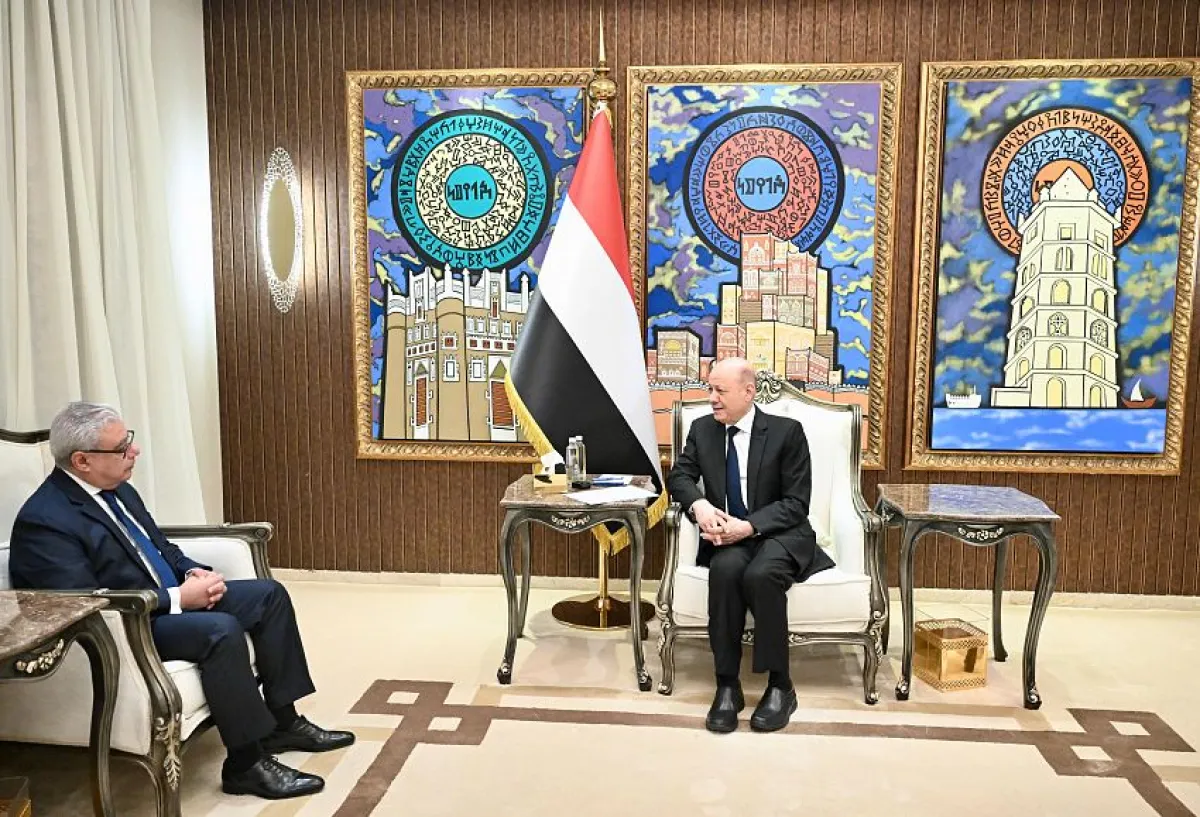 العليمي: أي تغيير عسكري قرب باب المندب يهدد البحر الأحمر وقناة السويس والتجارة العالمية