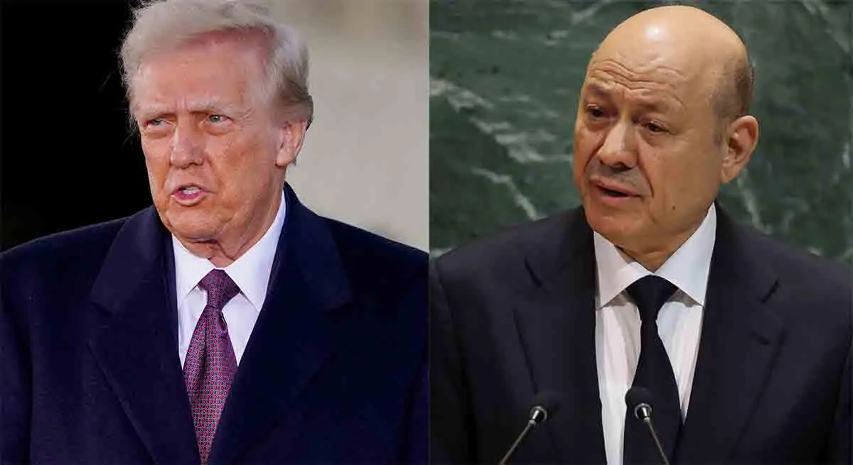 رويترز: ترامب اتصل هاتفيا بالرئيس اليمني أمس الأحد