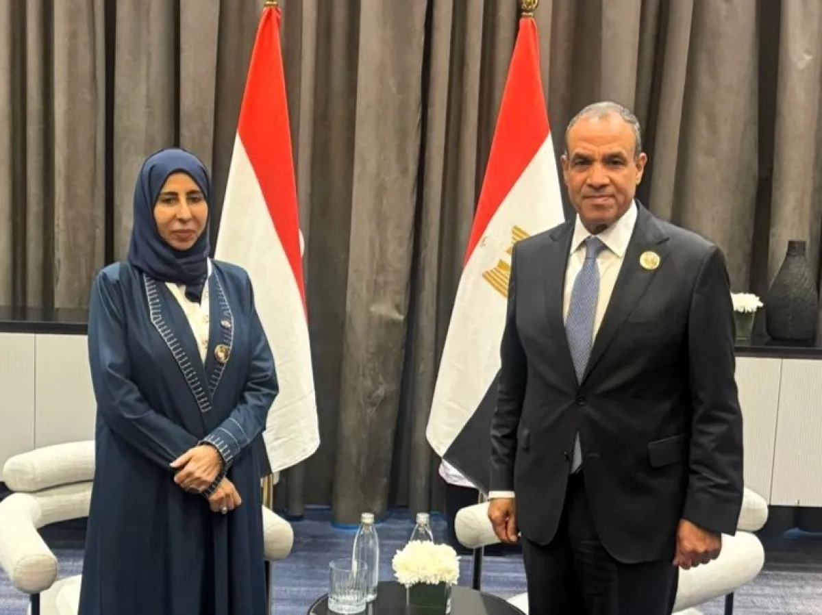 بدر عبد العاطي أكد لنظيرته اليمنية دعم مصر الثابت لليمن والوقوف مع السعودية