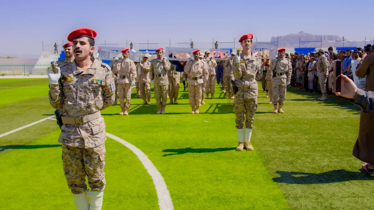 ودعت شبوة فلذاتها المجندين المستجدين الشهداء