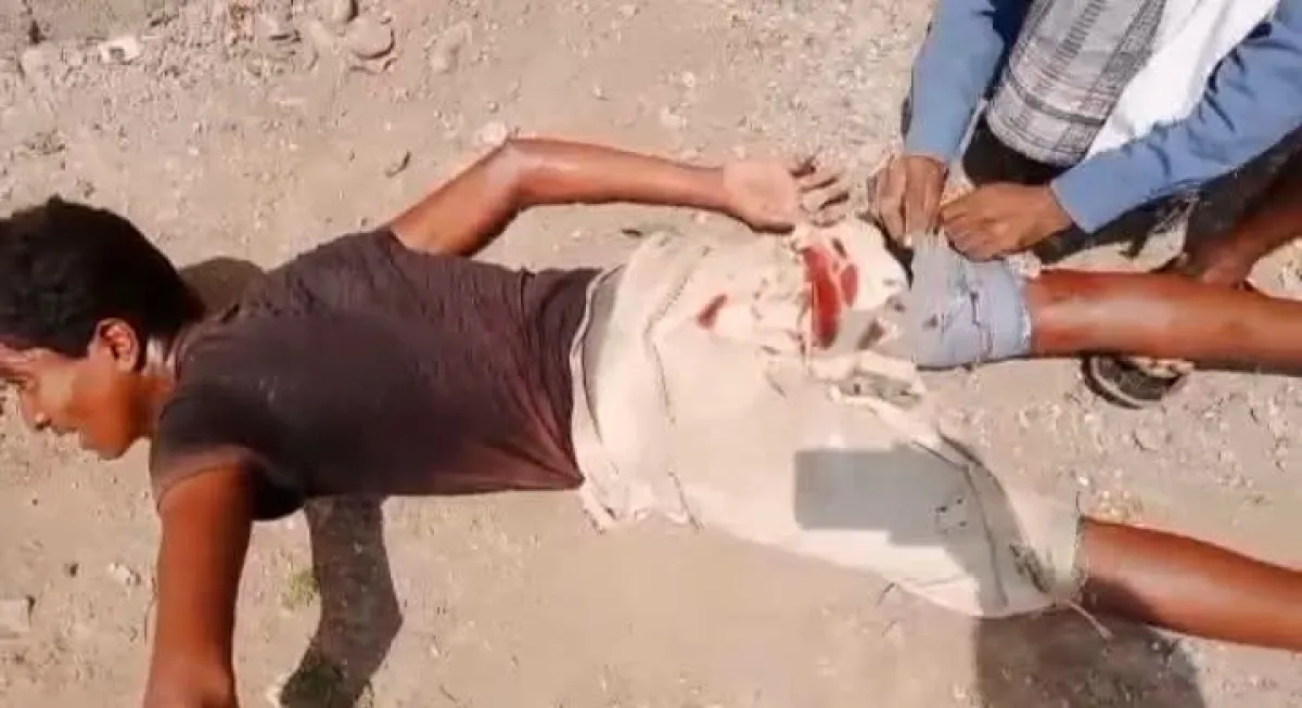 اعتدى الحوثيون على أرض مواطن في الدريهمي وأصابوا شابا